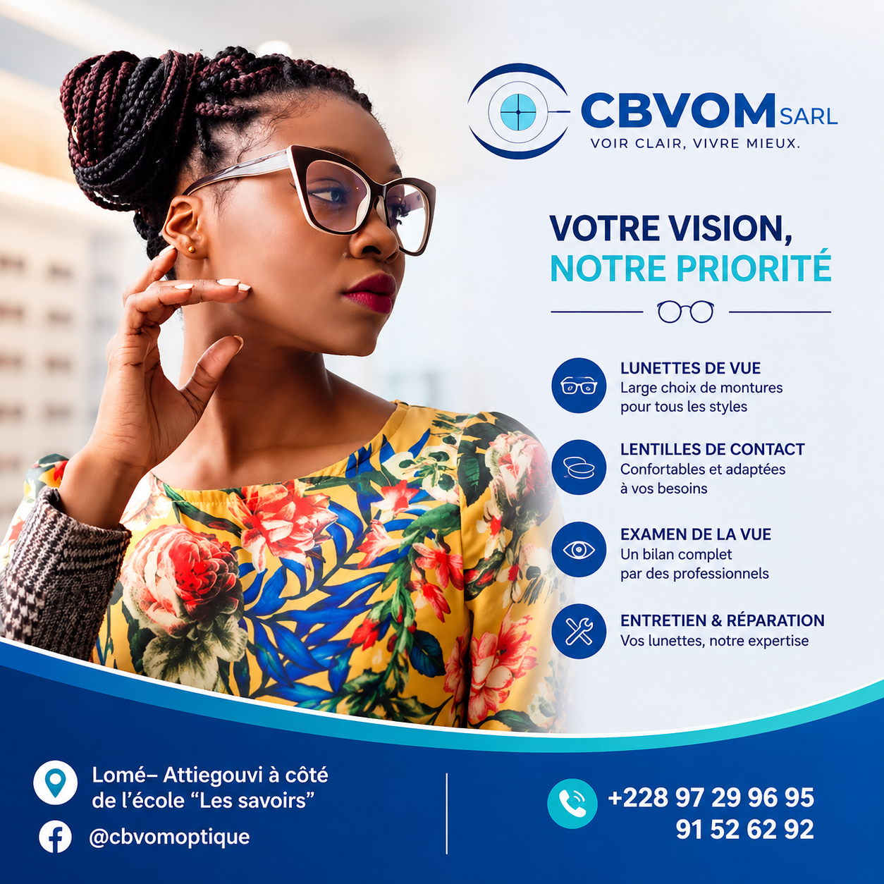 CENTRE DE BASSE VISION & OPTIQUE MEDICALE (CBVOM)